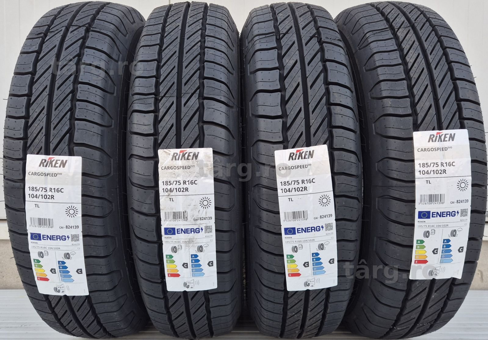 185/75 R16C, 104R,RIKEN (By Michelin) CargoSpeedEvo, Anvelope vara M+S