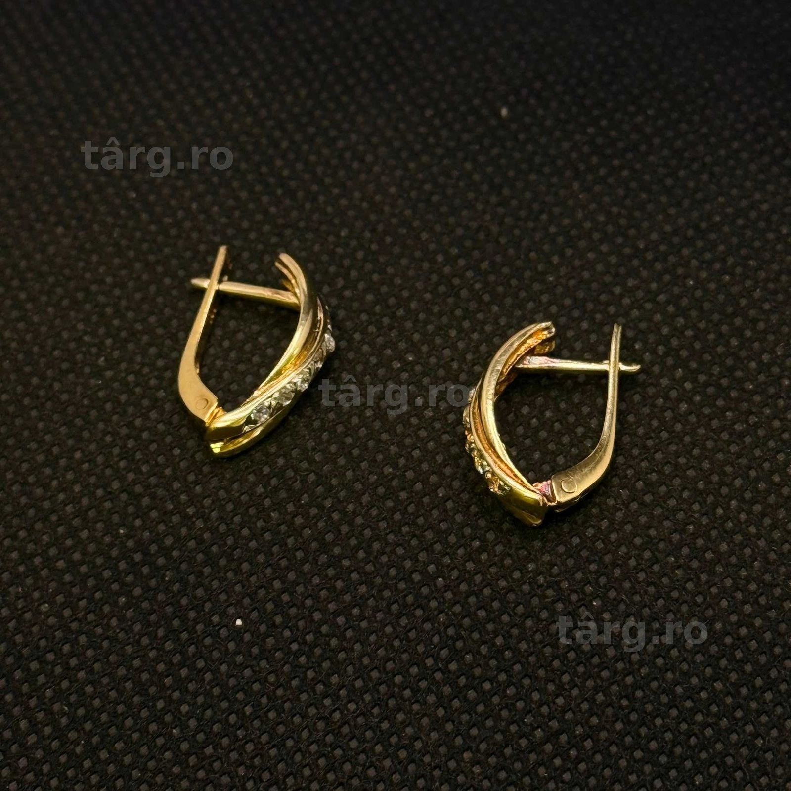 Cercei aur 14K 4.53g (AG15 Gara 1 B34144.1) Garantie 2 ani! 4