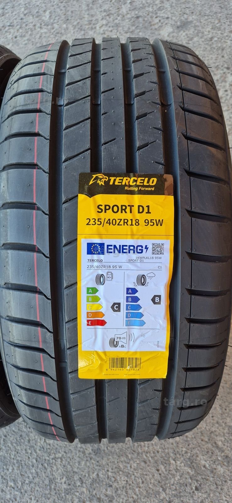 4 anvelope vara noi Tercelo 235/40/18,dot 2025 Pretul este pe bucata. 3