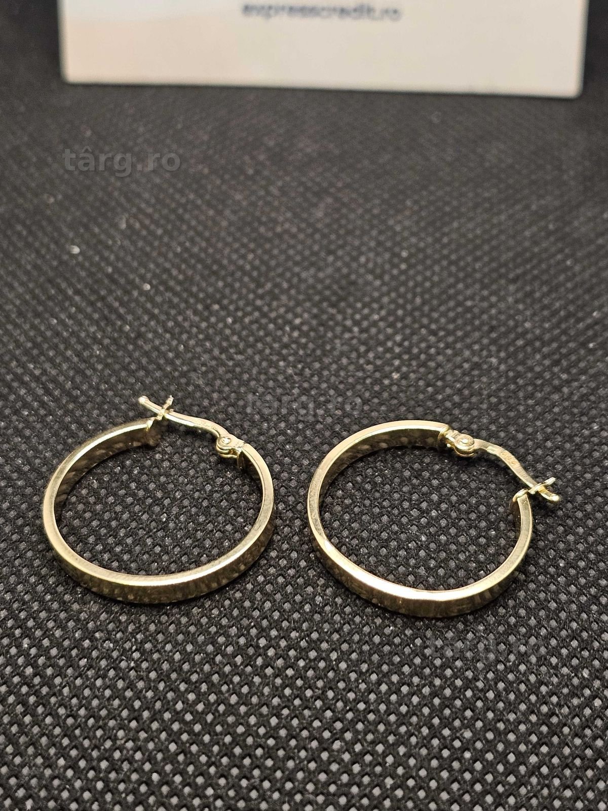 Cercei aur 14K 1.76g (50137 AG 11 Piata Nicolina) 2 ani garantie! 3
