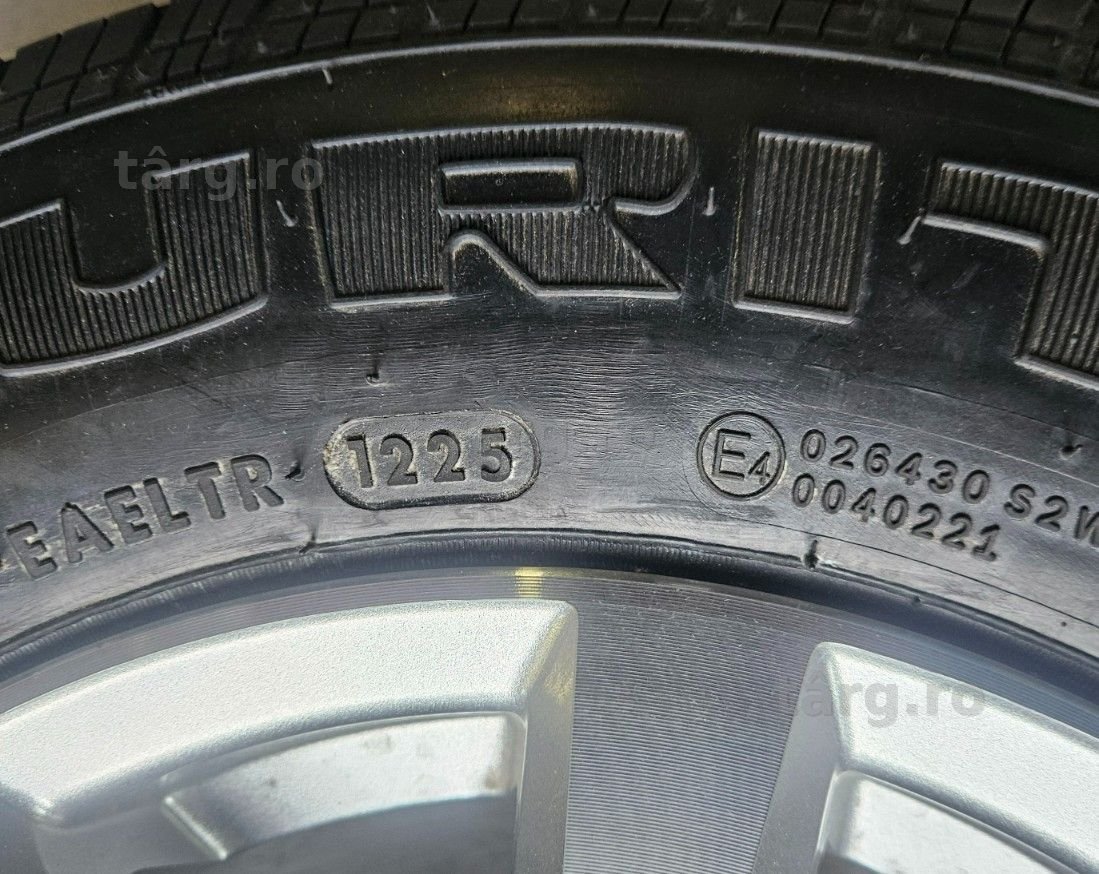Roata completa 165R13C Anvelopa Security pe Janta aliaj 5Jx13 4