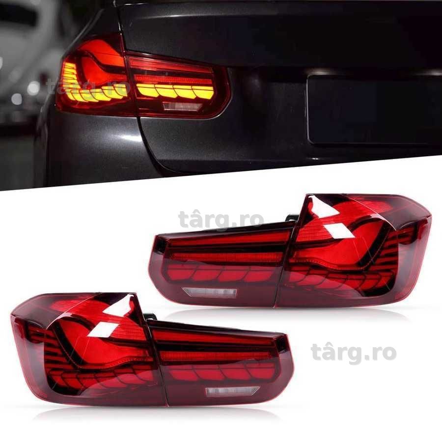Set Stopuri LED BMW Seria 3 F30 Model GTS OLED Design 2011-2019 NOI