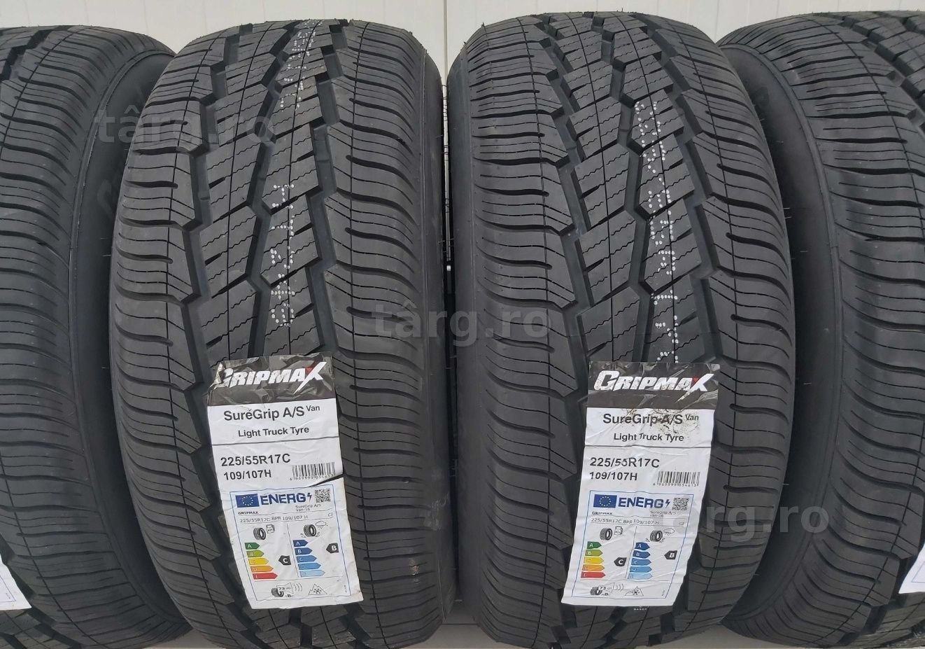225/55 R17C, 109H, GRIPMAX AS , Anvelope mixte M+S
