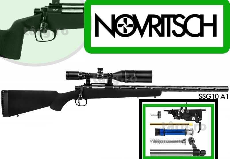 Pusca  Novritsch  5 Joules SSG10 A1,  Sniper Rifle (733fps, M220)
