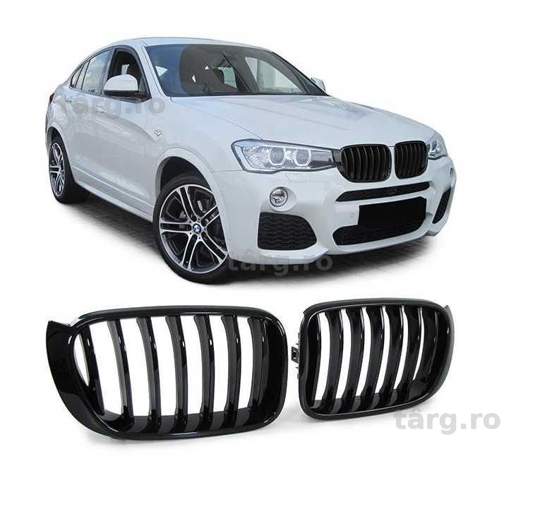 Grile BMW X3 F25 Facelift 2014 - 2017 Negru Lucios M-performance