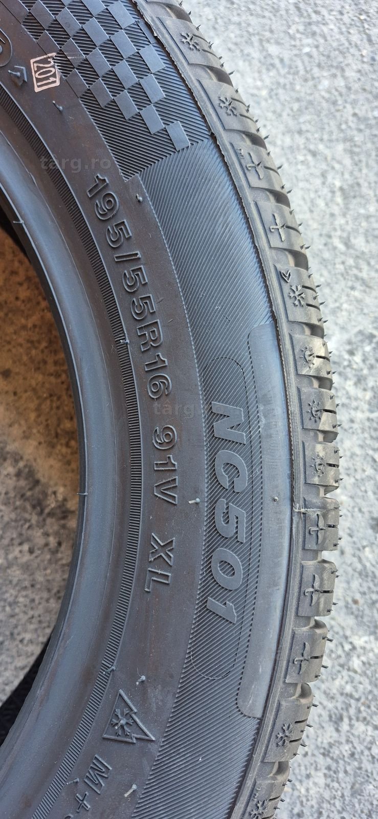 4 anvelope M+S noi Sunny 195/55/16,dot 2025.Pretul este pe bucata. 6