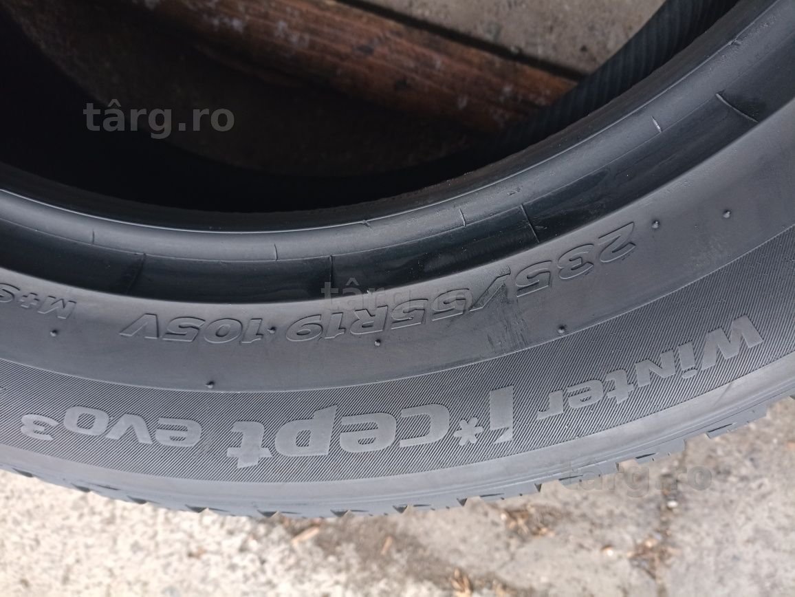 4 anvelope de iarna Hankook 2x255/50 R19 dot 3121 2x235/55 R19 dot3321 6