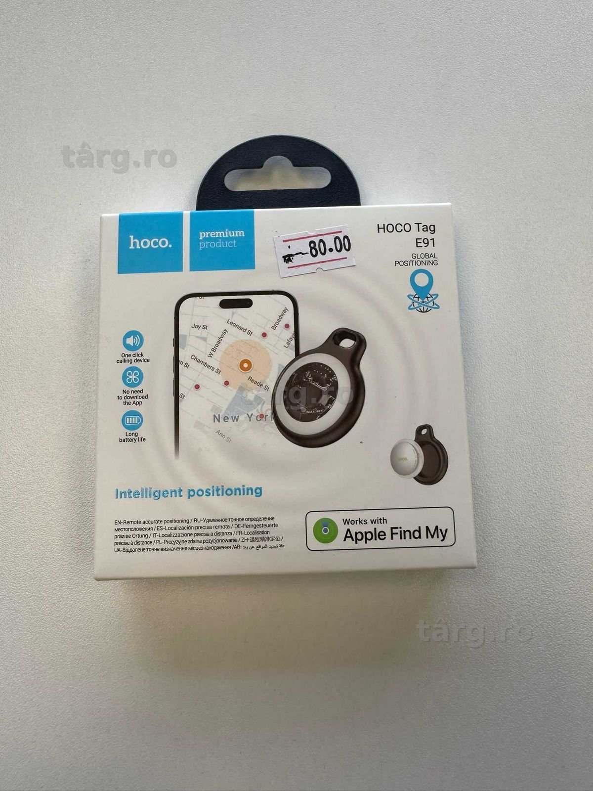 AirTag, Dispozitiv GPS Inteligent, Localizare si Anti Pierdere 2