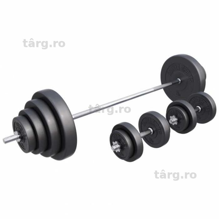 *Set fitness piept + gantere 100kg