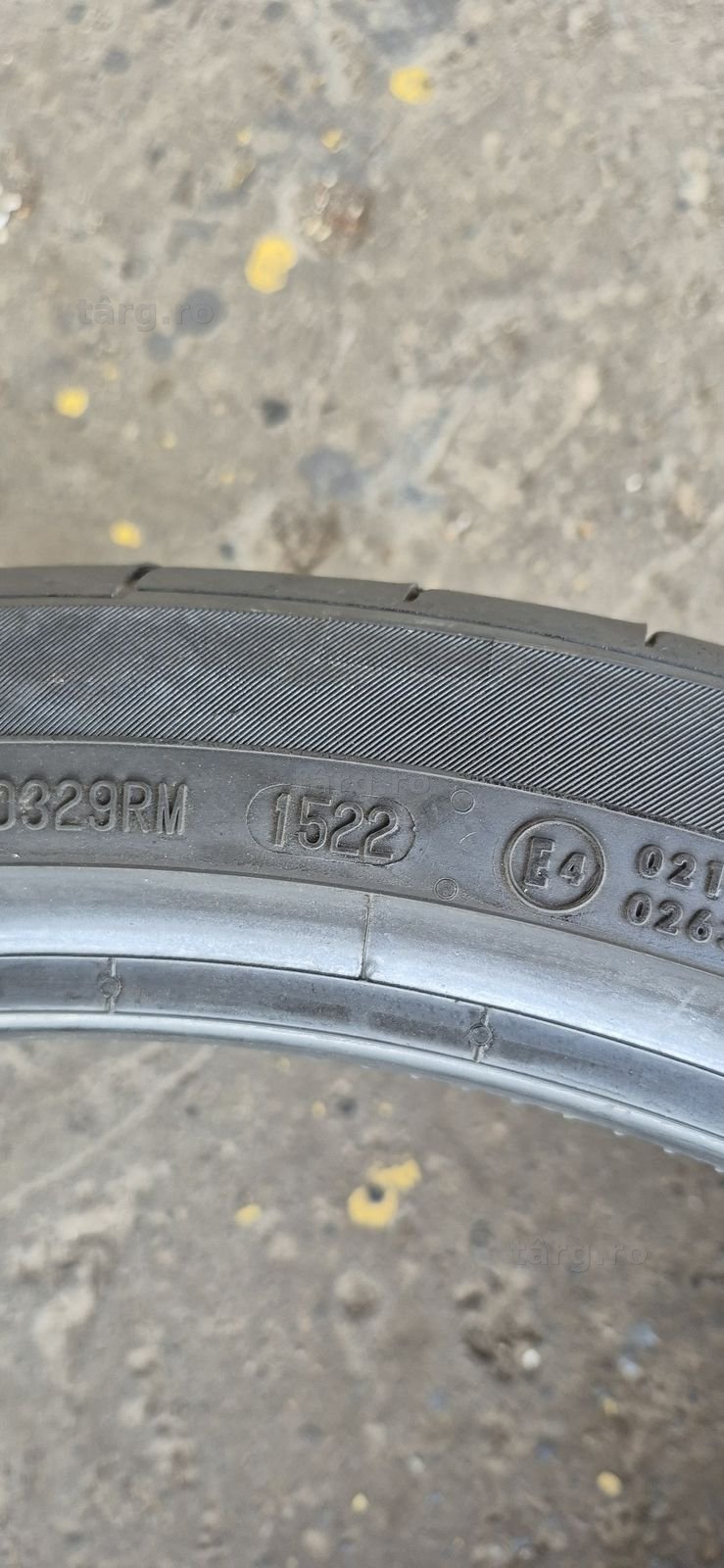 4 anvelope vara ca noi Continental,fata 265/35/22,spate 285/35/22,dot 2021-2022.Pretul este pe bucata. 7