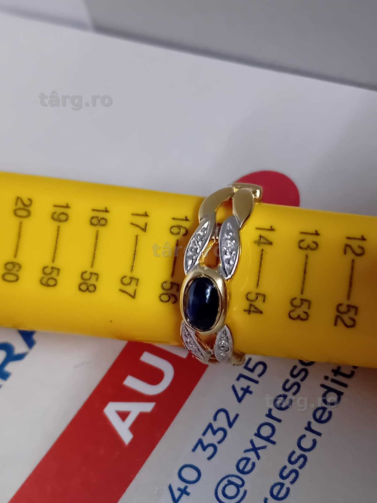 Inel aur 18k [Tomesti-b:32937]-Garantie 2 ani! 2