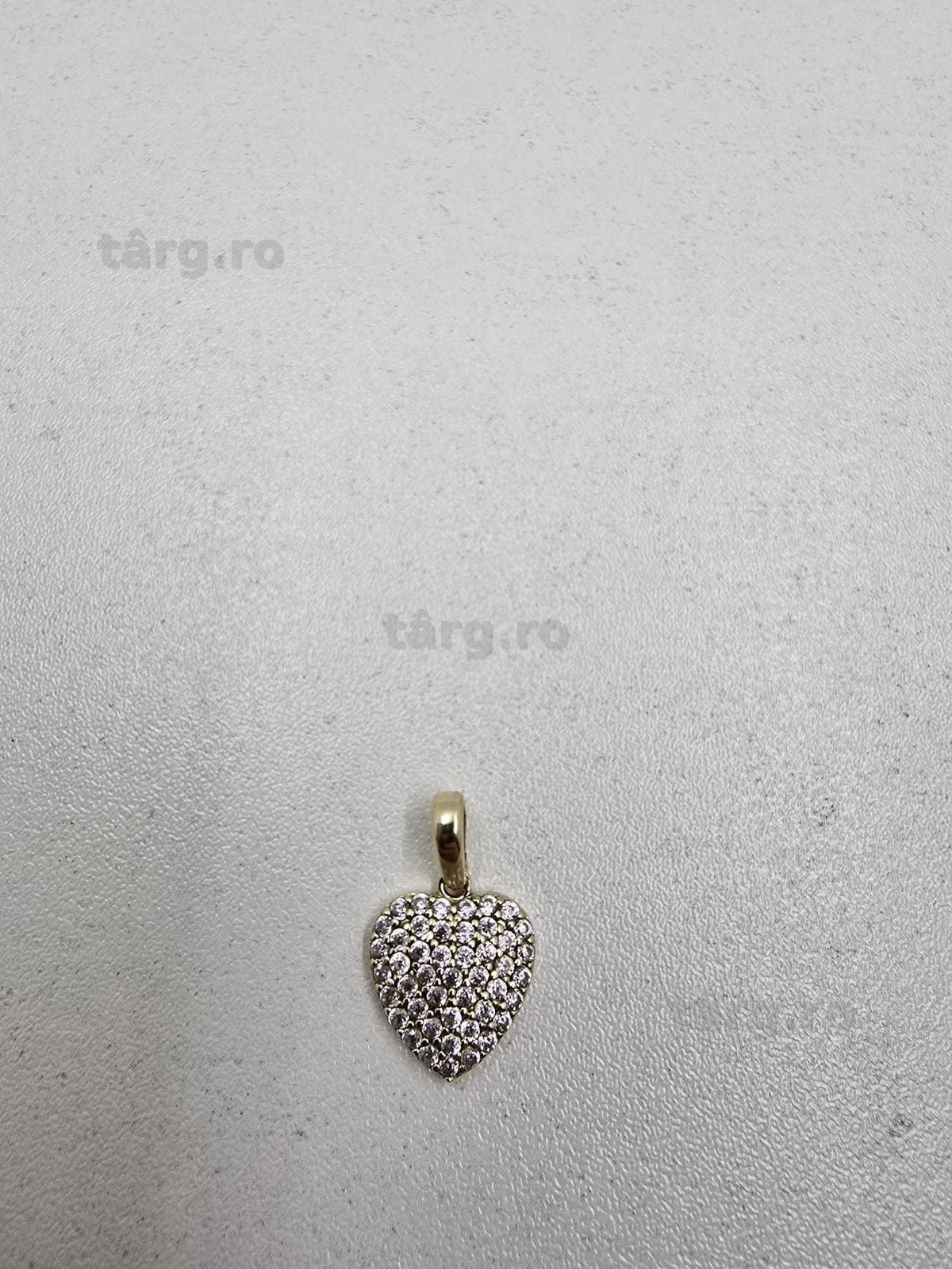 Medalion aur 14K 1.54gr (Ag25 Belvedere B.42117.1)-Garantie 2 Ani! 3