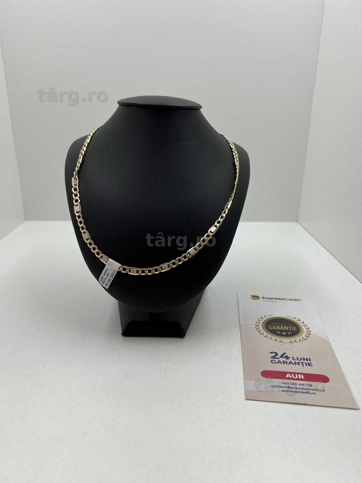 Lant Aur 14K 10.53g (Ag25 Belvedere B.43334.1) Garantie 2 ani!