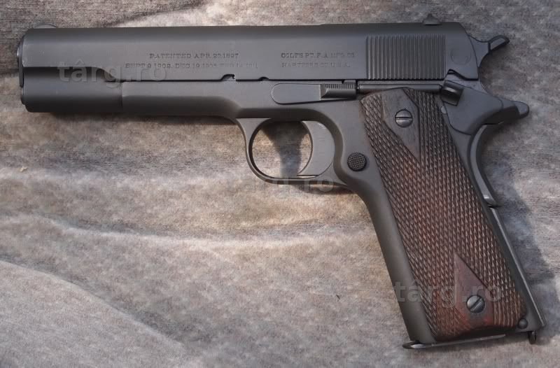 Pistol Spring UMAREX + 500 bile CADOU ARC Airsoft Colt 1911 FULL METAL