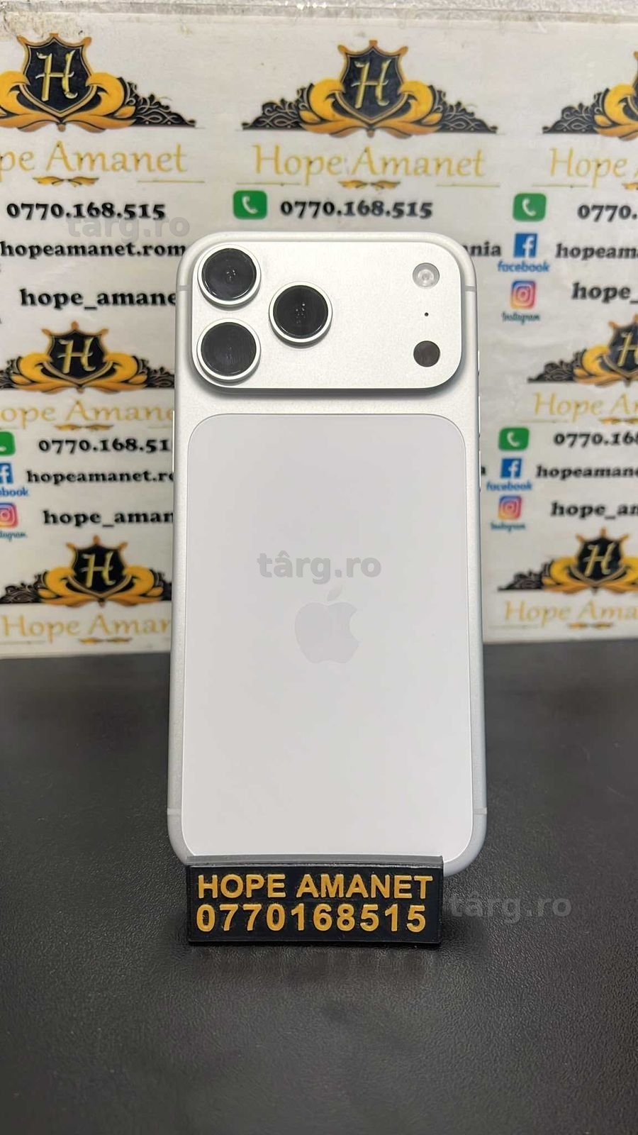 HOPE AMANET P3 Iphone 17 Pro Max  / 256 GB / Baterie 100% / DISPLAY SCHIMBAT ORIGINAL 3