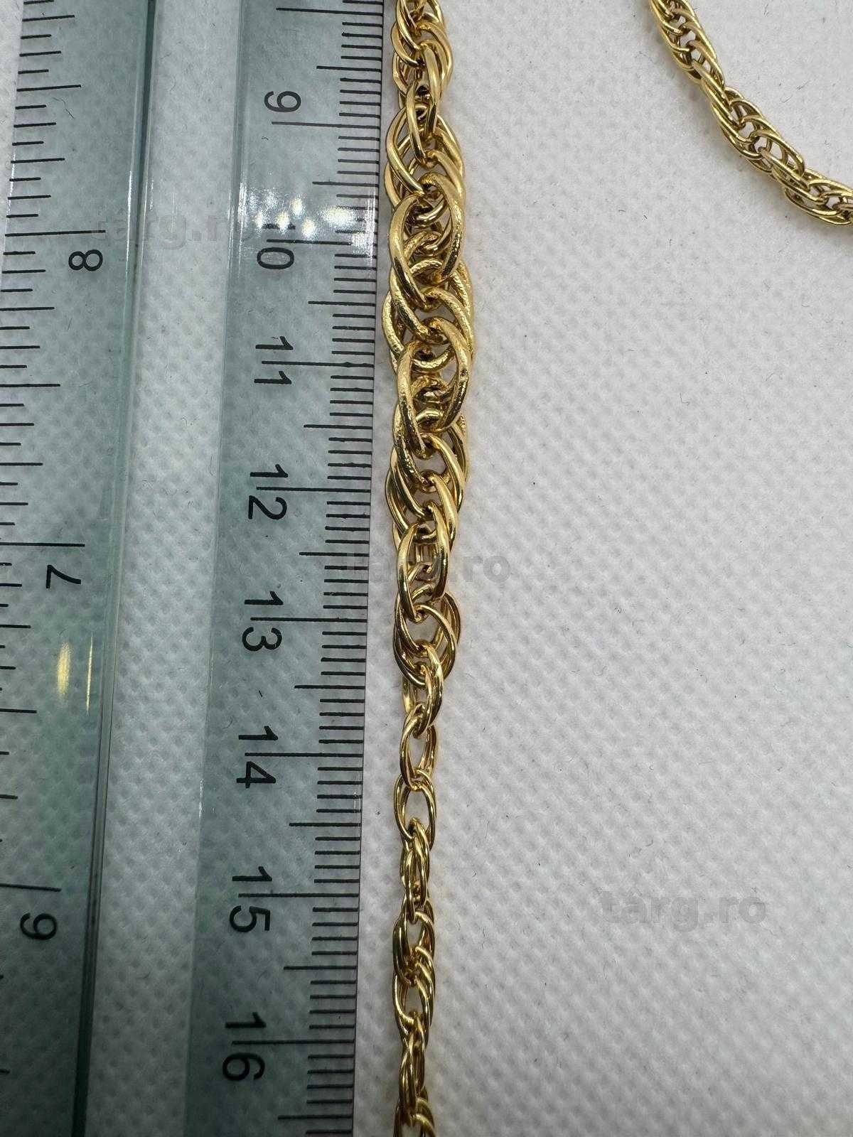 Lant din aur 18k (70014.1/ 10 Pacurari 1) GARANTIE 2 ANI! 7