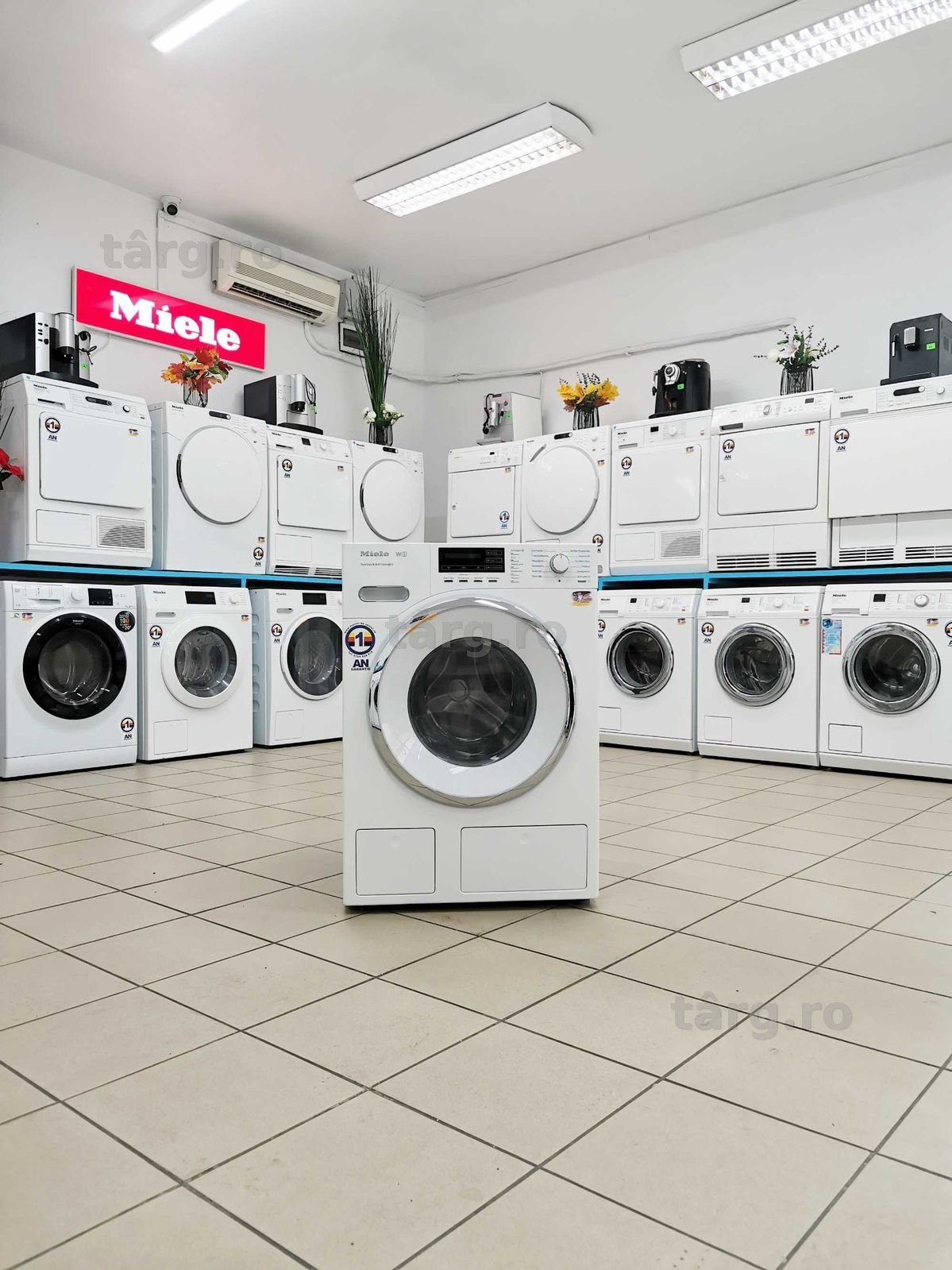 Miele Softronic W 1 – Mașină de spălat verificată, garanție 12 luni