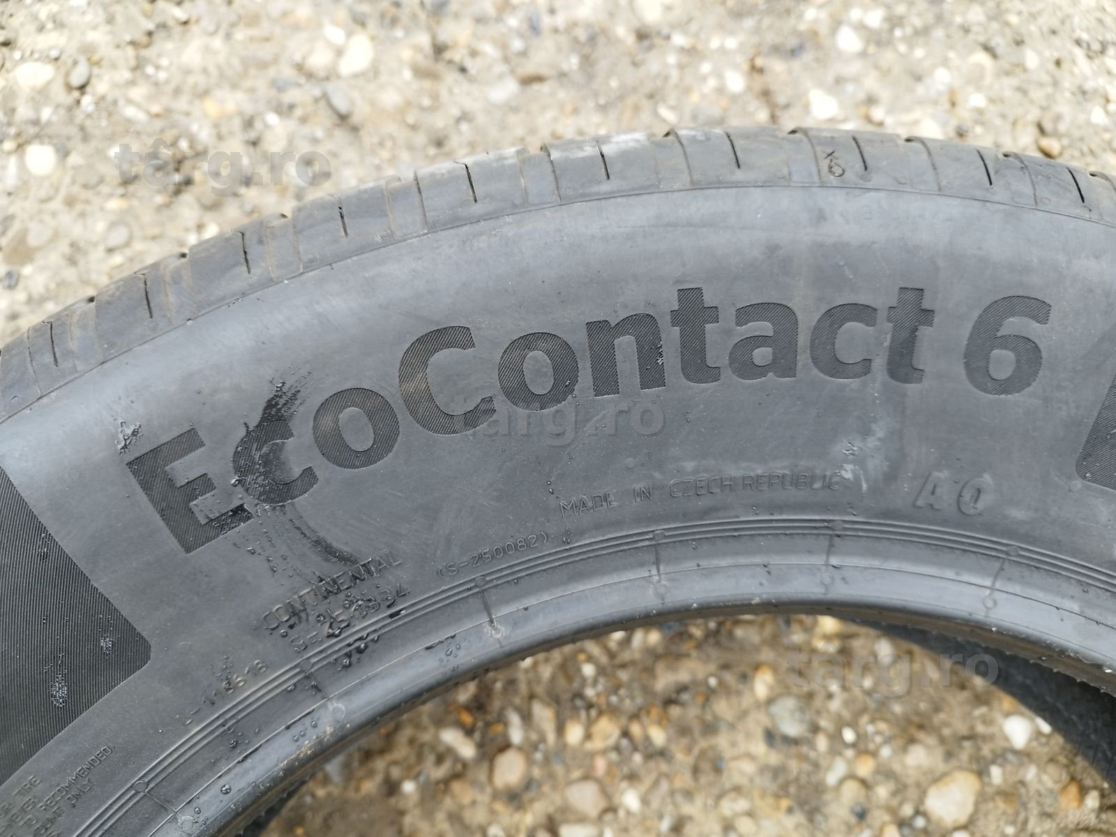 4 anvelope de vară noi Continental EcoContact6 215/65/17 6
