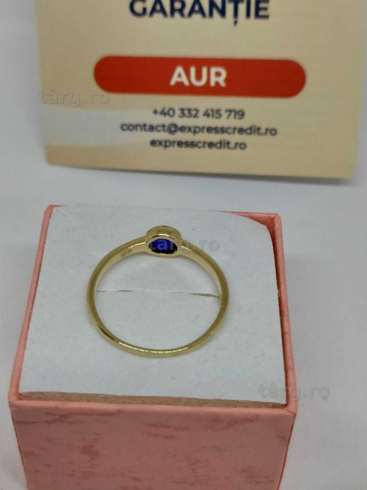 Inel aur 14k 2.01gr [35175.2/30 Pacurari 2] Garantie 2 ani! 3
