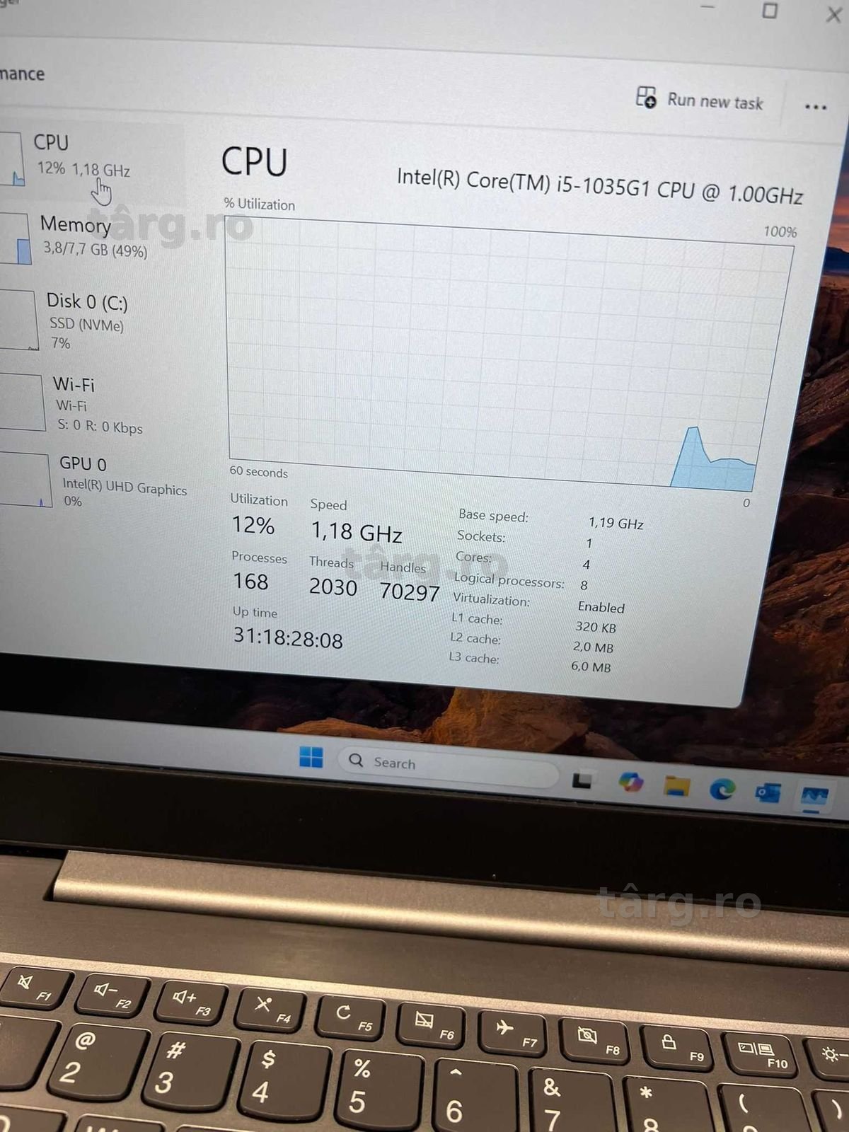 Hope Amanet P10/LAPTOP LENOVO Thinkbook 14 IIL i5 10th SSD 3
