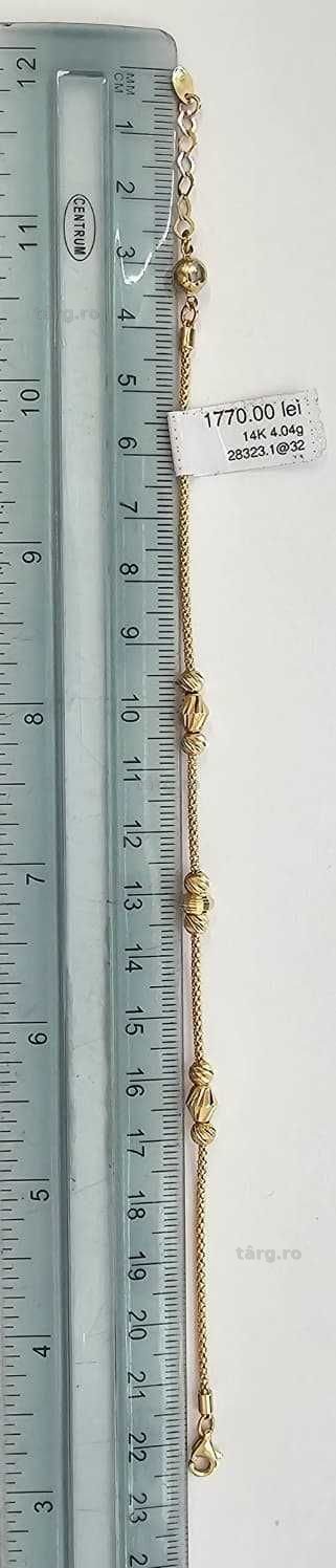 Bratara Aur 14K 4.04g (AG35 B:28323.1*32)Garantie 2 Ani! 2