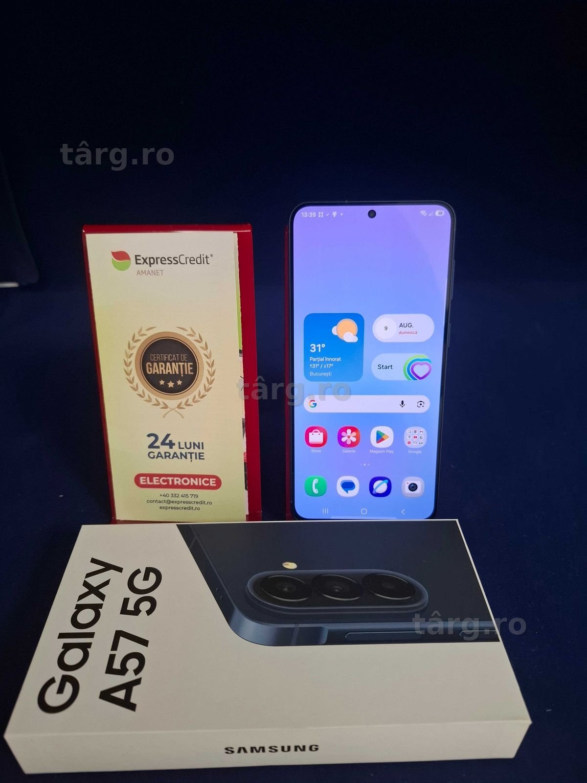 Samsung Galaxy A57 128 GB /8 GB RAM ( B34730.1 / Ag28 Doi Baieti ) Garantie 2 ani !