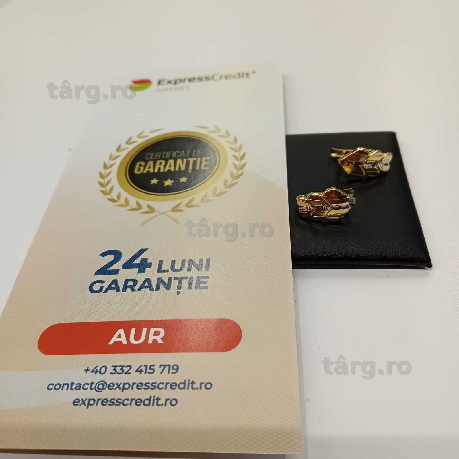 Cercei aur 14k (ag49 Esplanada b.8728)