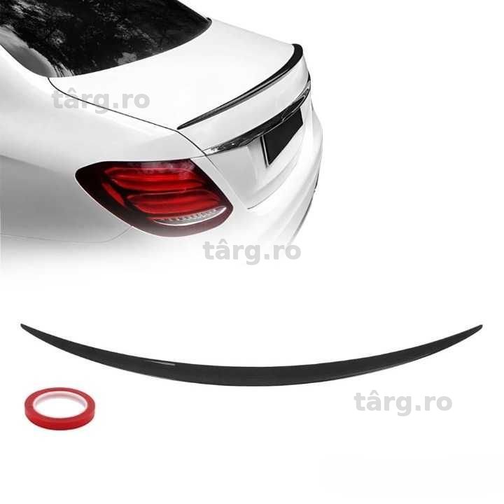 Eleron Portbagaj Lip Mercedes-Benz E-Class W213 Sedan [16-22], Negru Lucios