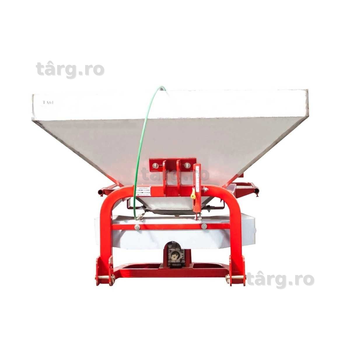 Distribuitor ingrasaminte din inox cu comanda cabina si cardan inclus
