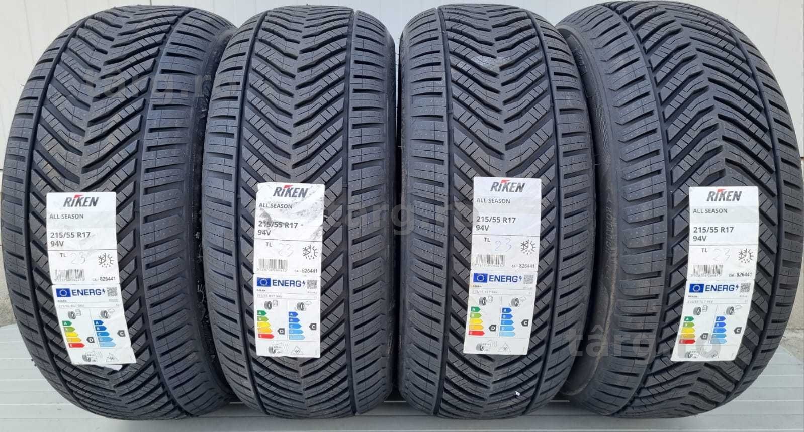215/55 R17, 94V, RIKEN (by Michelin), Anvelope all season M+S