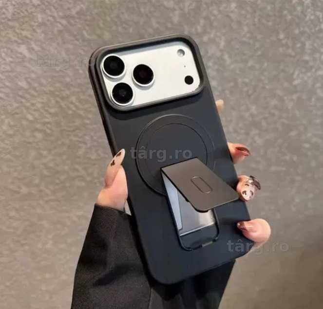 Husa de protectie cu MagSafe si Suport Birou Pliabil pentru iPhone 17 Pro Max 7