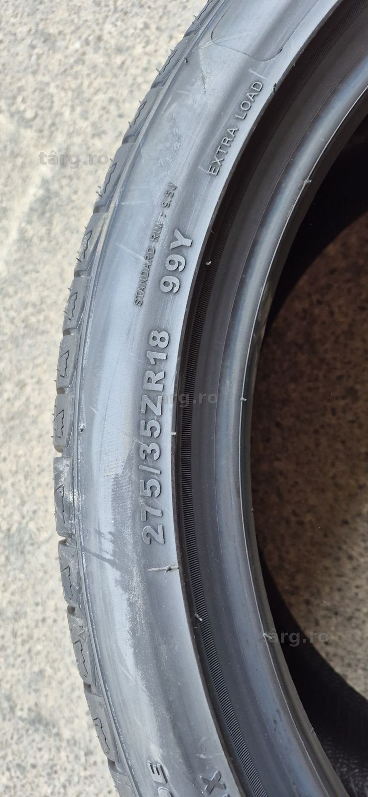 2 anvelope vara noi Sunwide 275/35/18,dot 2025.Pretul este pe bucata. 5