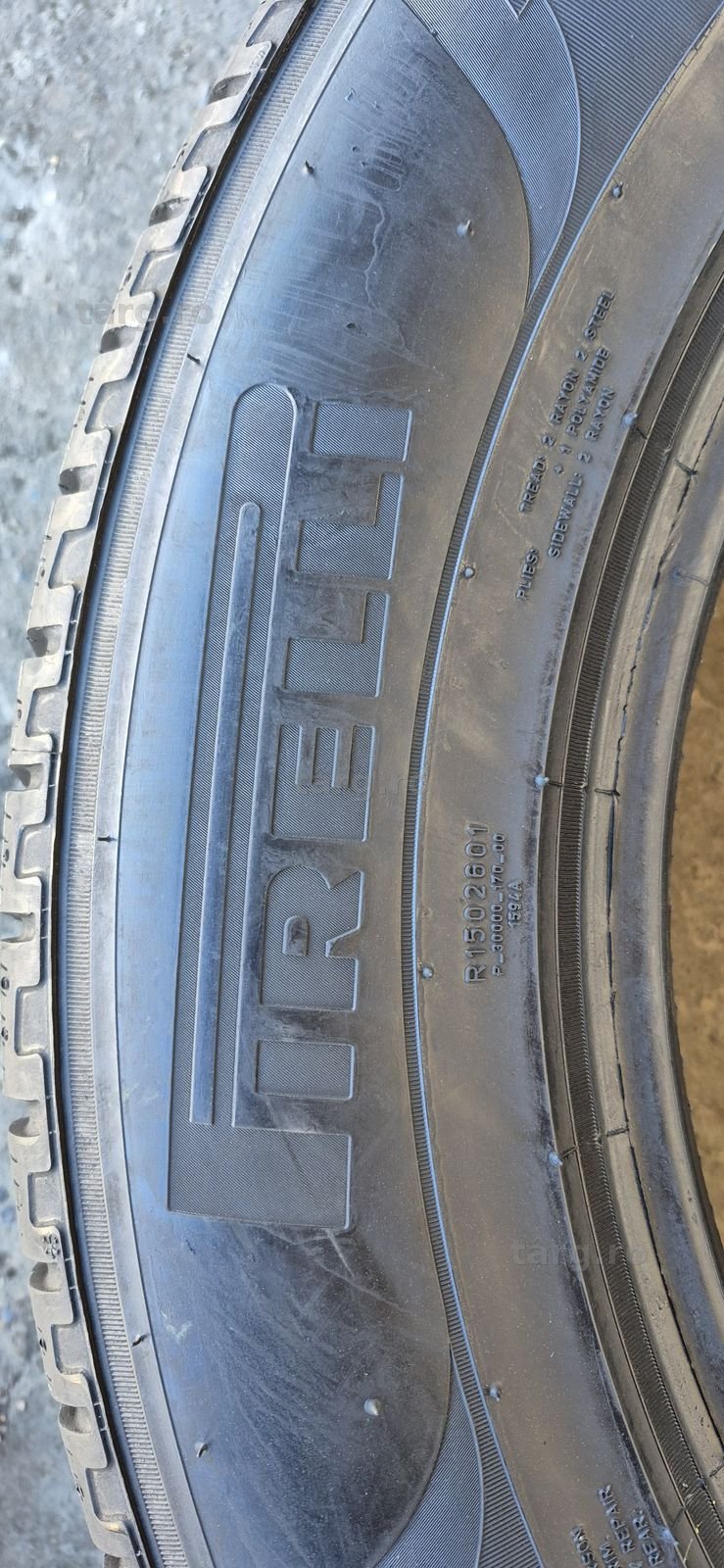 4 anvelope iarna Pirelli 235/65/19,dot 2022.Pretul este pe bucata 4