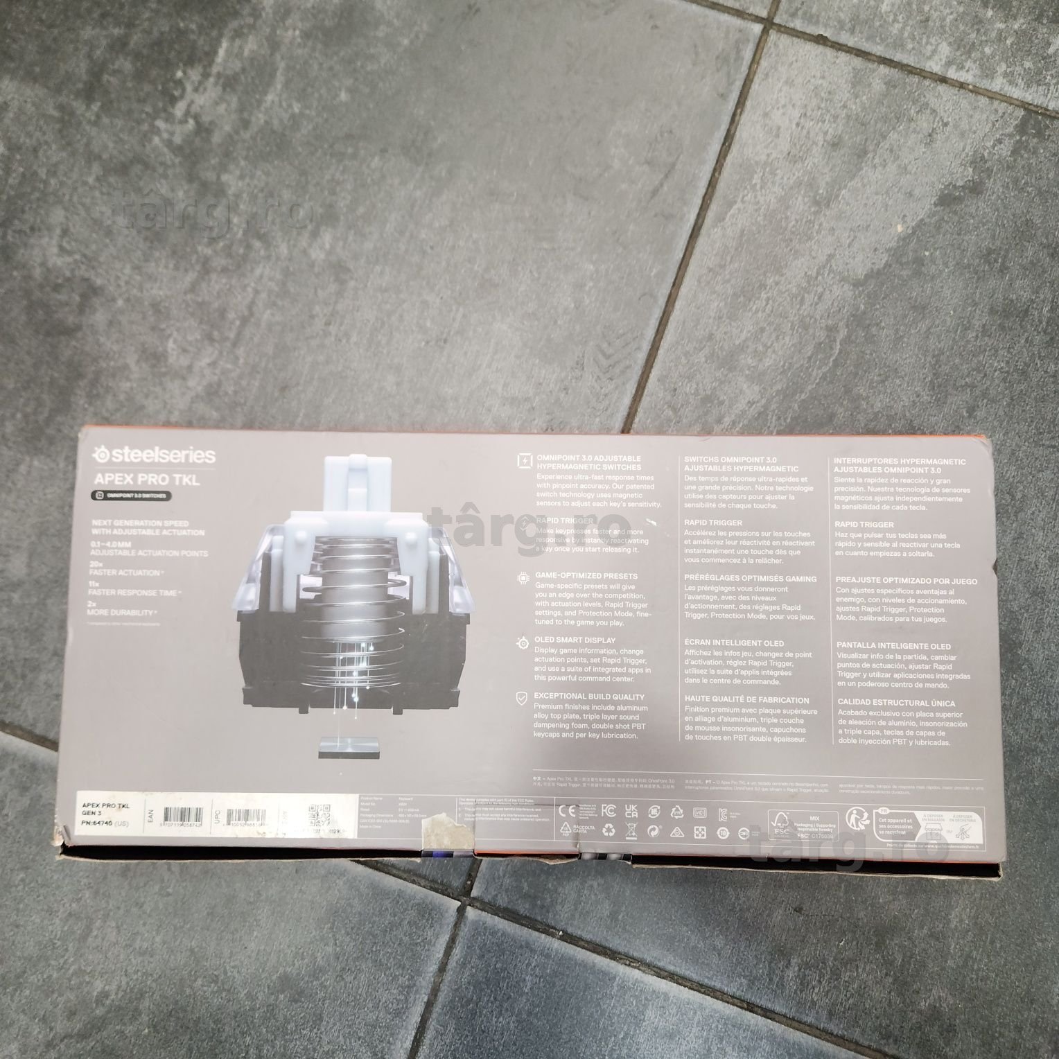 Hope Amanet P11 - steelseries apex pro tkl gen 3 2023 2