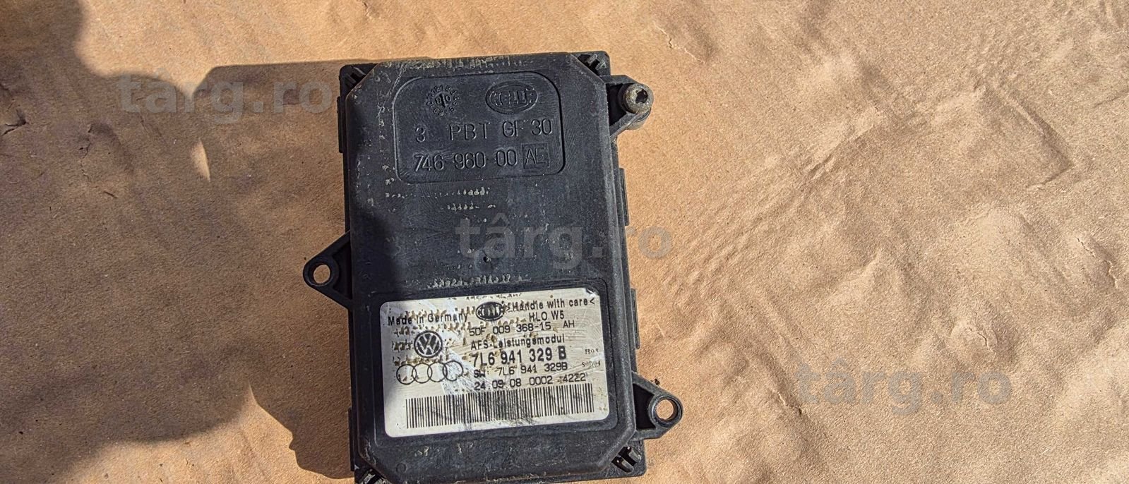 Calculator Modul AFS Skoda Octavia 2 Facelift Superb 2 2009 / 2010 / 2011 2012 7L6941329B