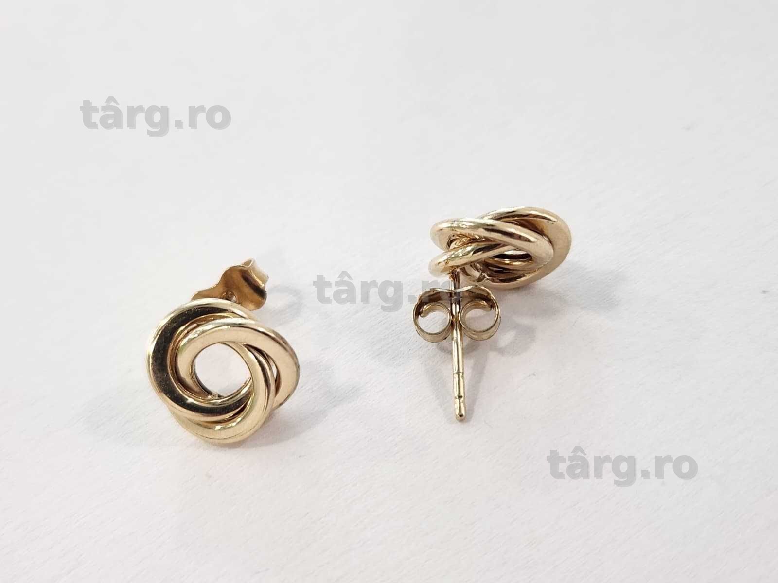 Cercei aur, 14k, 1.43g(b 68721.3 Ag2 Tudor) 3