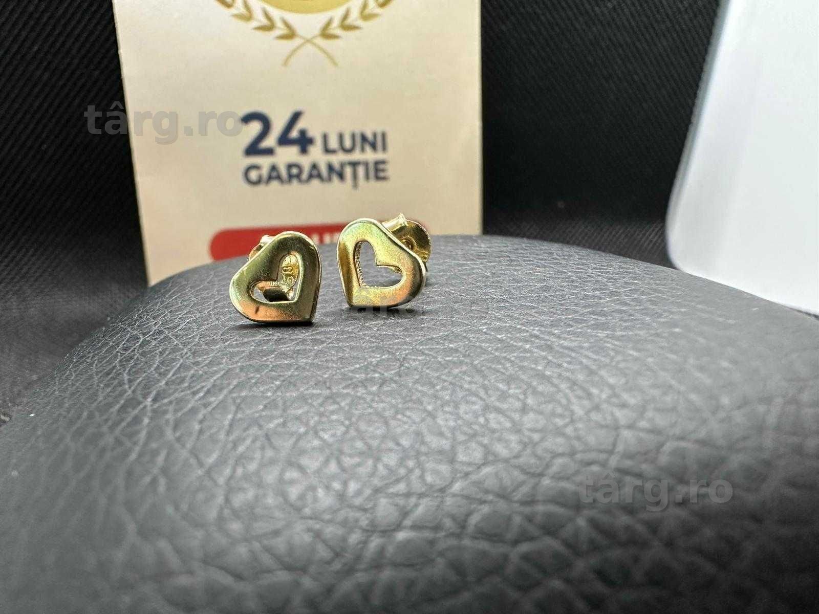 Cercei aur 14k 0,99g (AG29 Siraj B.34375.1) Garantie 2 ani! 3