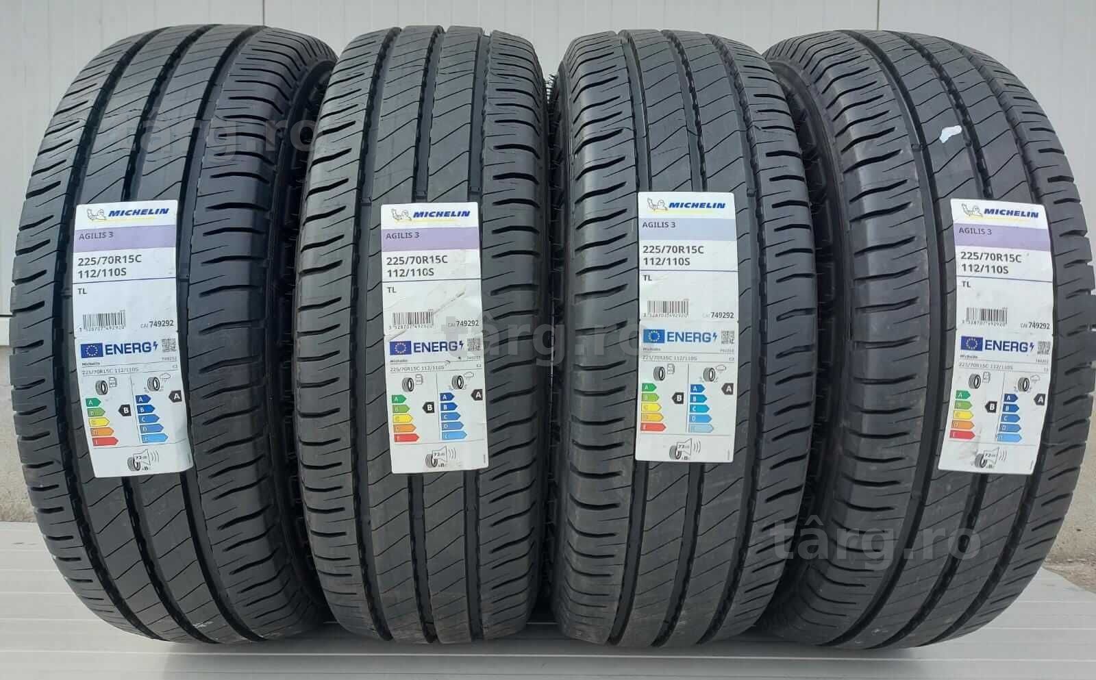 225/70 R15C, 112/110 S, MICHELIN, Agilis 3, Anvelope de vara