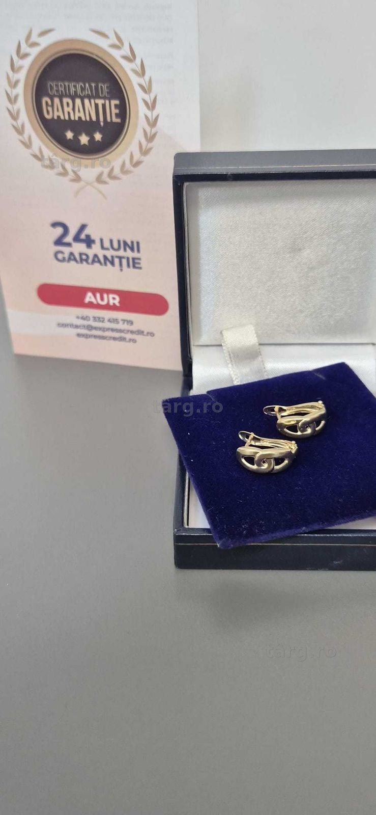 (AG46) Cercei aur 14K B.4610.8