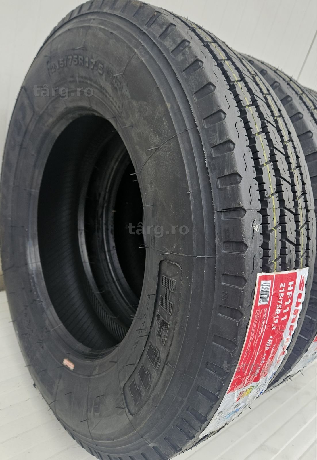 215/75 R17.5, 135J, SUNFULL HF660 16PR, Anvelope directie/remorca  M+S 3
