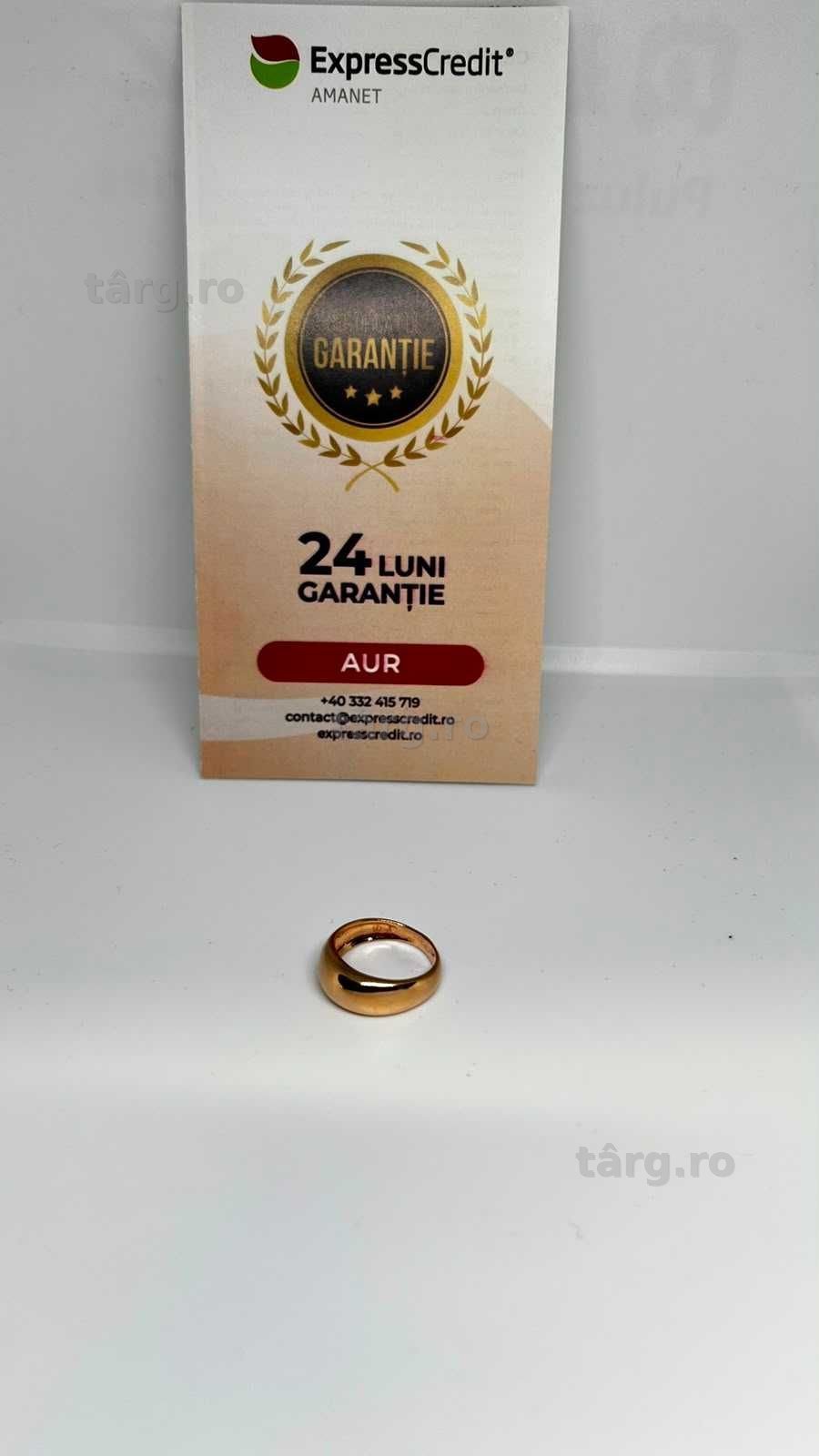 Inel Aur 14K 3.08g (AG4 Dacia B.52470.6) - Garantie 2 ani! 3