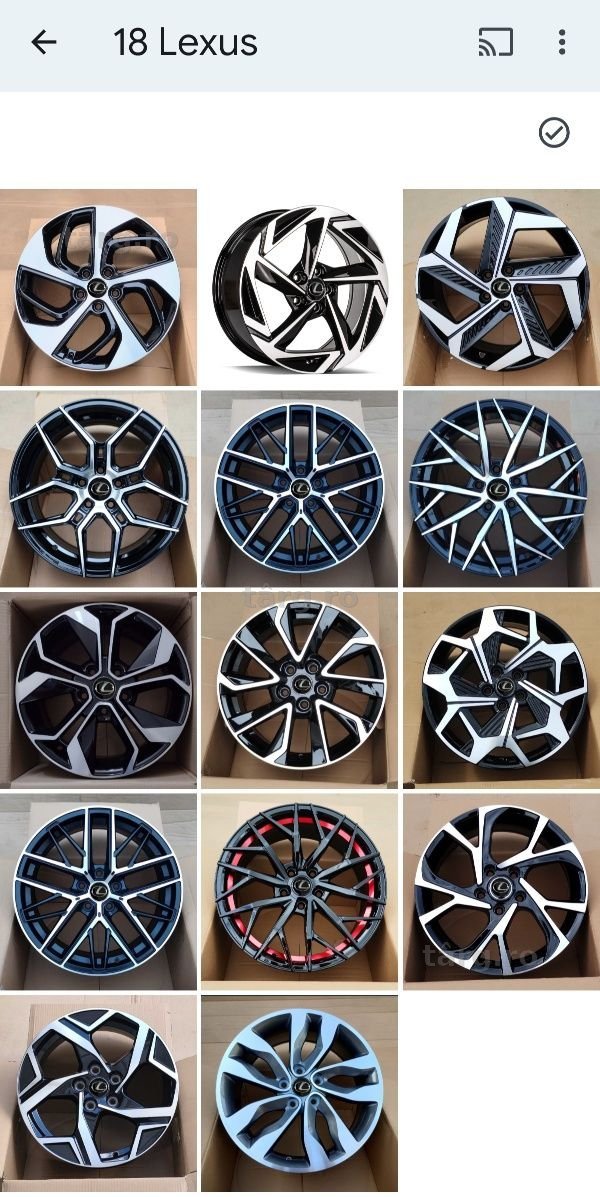 Jante 18 Lexus  5 x114.3