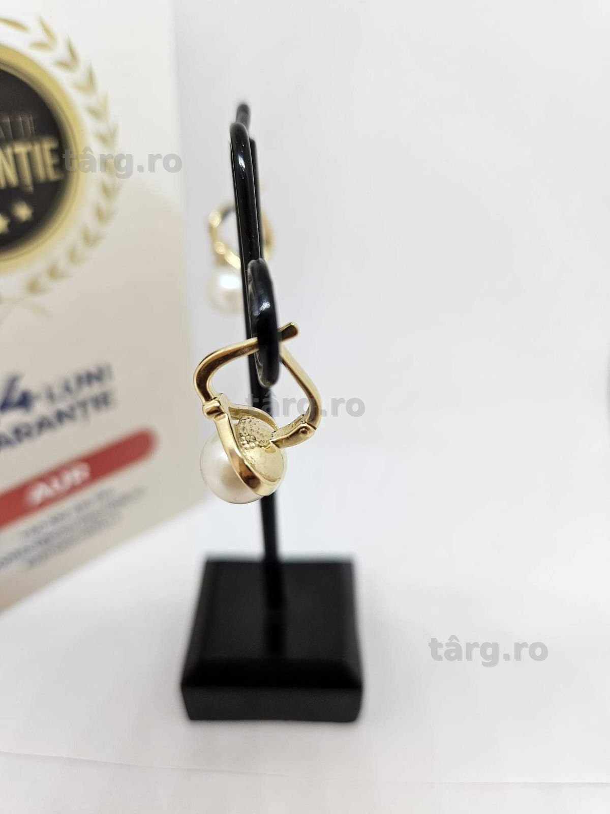 Set aur 14K cu perlute ( Ag1 Alexandru b54277 )Garantie 2 ani 3