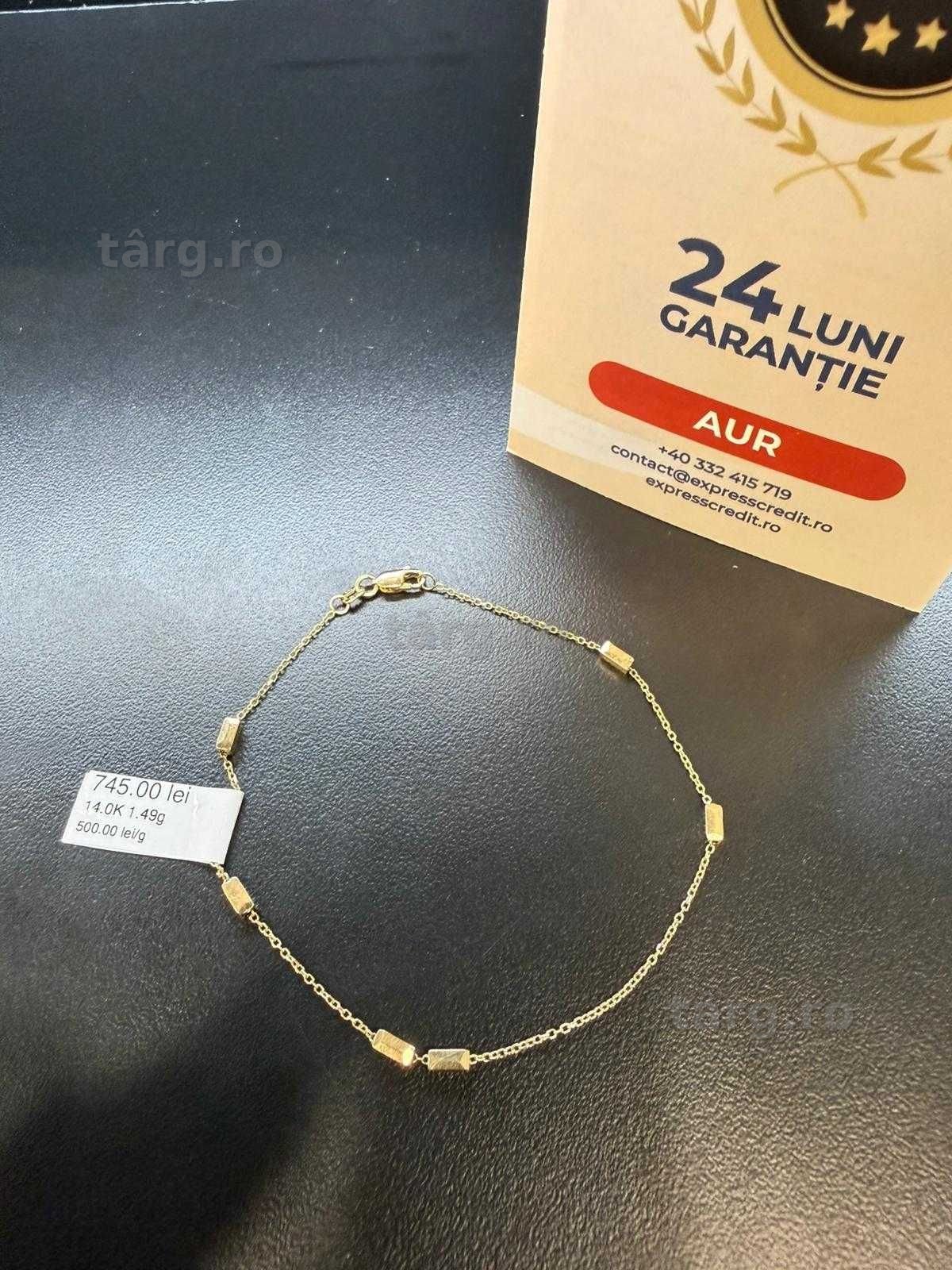 Bratara aur 14k 1.49g 20cm (Iulius Mall)(B-44838.3) Garantie 2 ani! 2