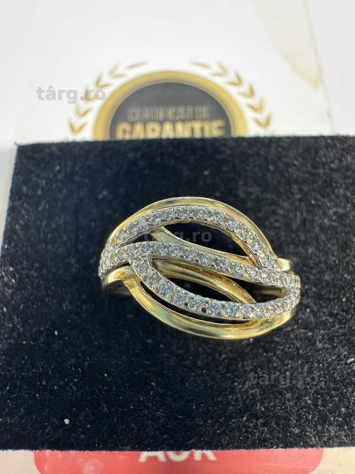 Inel din aur 14k (69541.1/ 10 Pacurari 1) garantie 2 ani! 3
