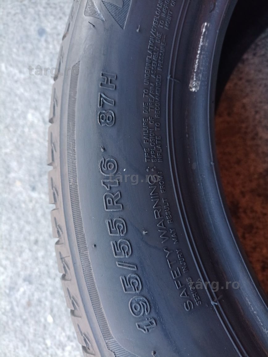 4 anvelope de vara ca noi Bridgestone 195/55 R16 dot 1318 5