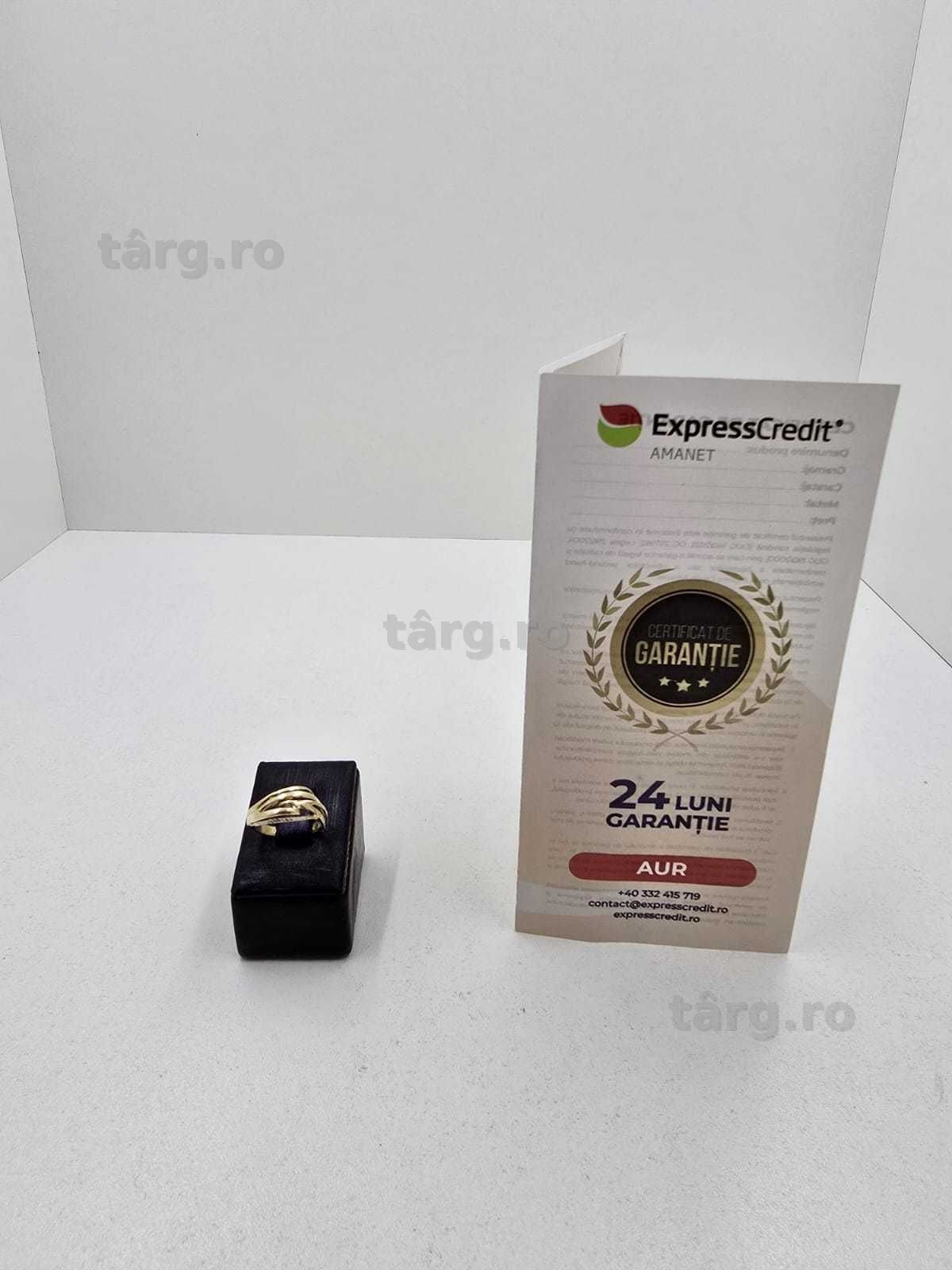 Inel aur 14K 2.97gr (Ag25 Belvedere B.42040.1)-Garantie 2 Ani!
