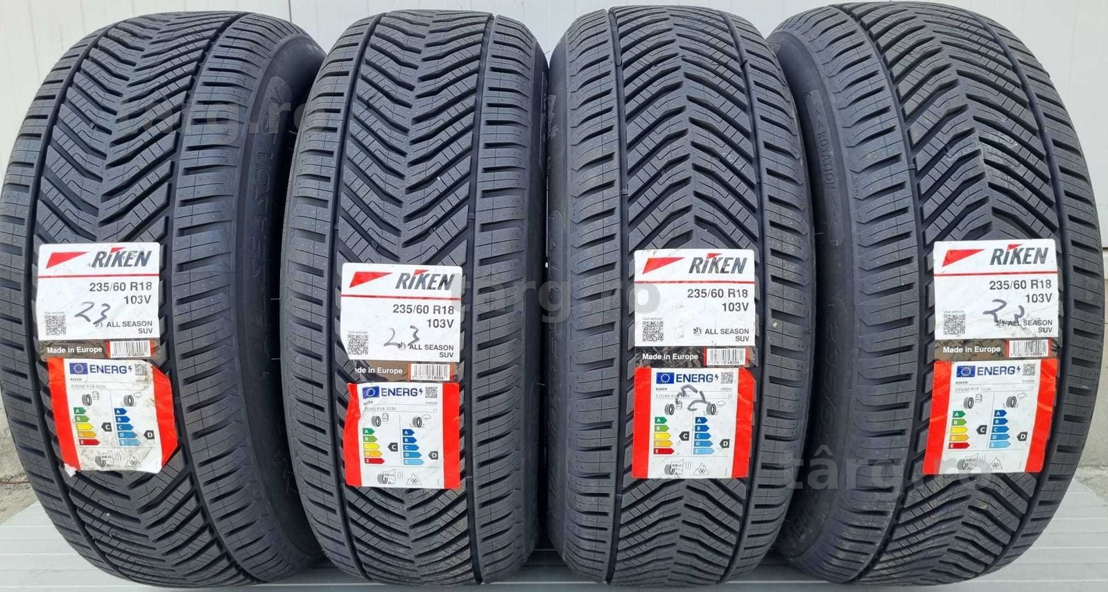 235/60 R18 103V RIKEN (by Michelin) DOT 2025 , Anvelope All Season M+S
