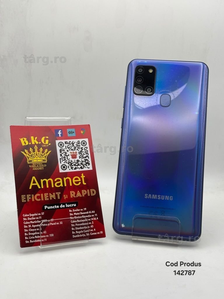 Samsung A21s 32gb Amanet BKG
