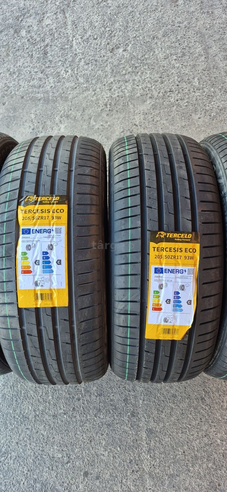 4 anvelope vara noi Tercelo 205/50/17,dot 2025.Pretul este pe bucata. 2